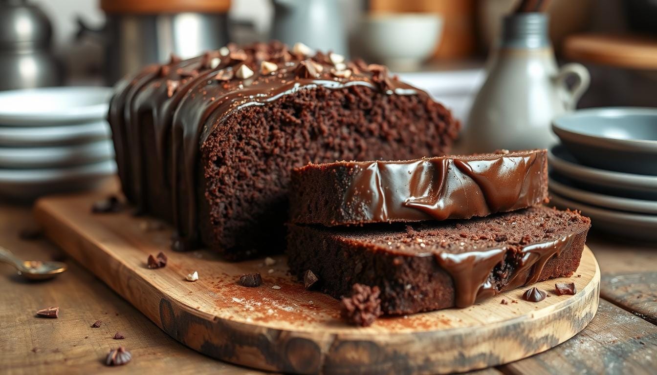 chocolate cream cheese pound cake