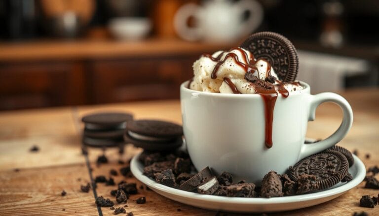 2 ingredient oreo mug cake