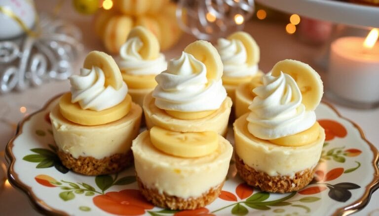 banana pudding cheesecake bites