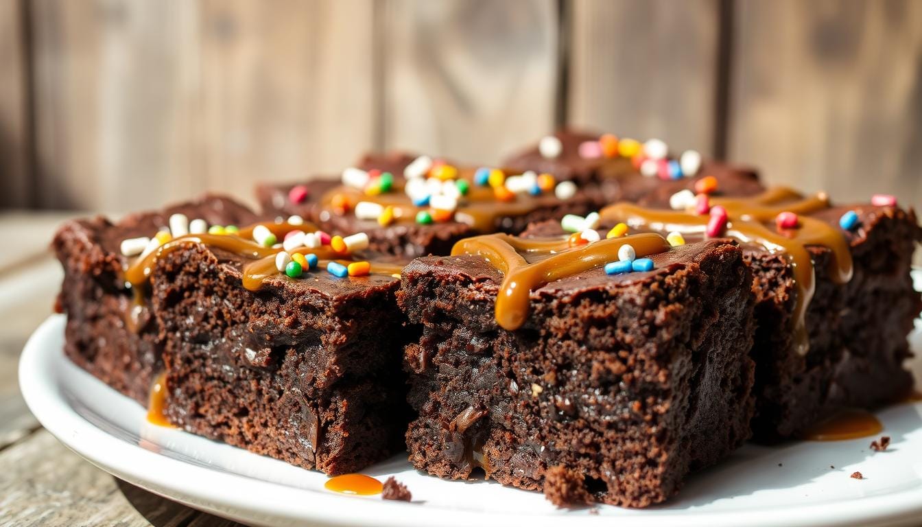 cake brownies from brownie mix