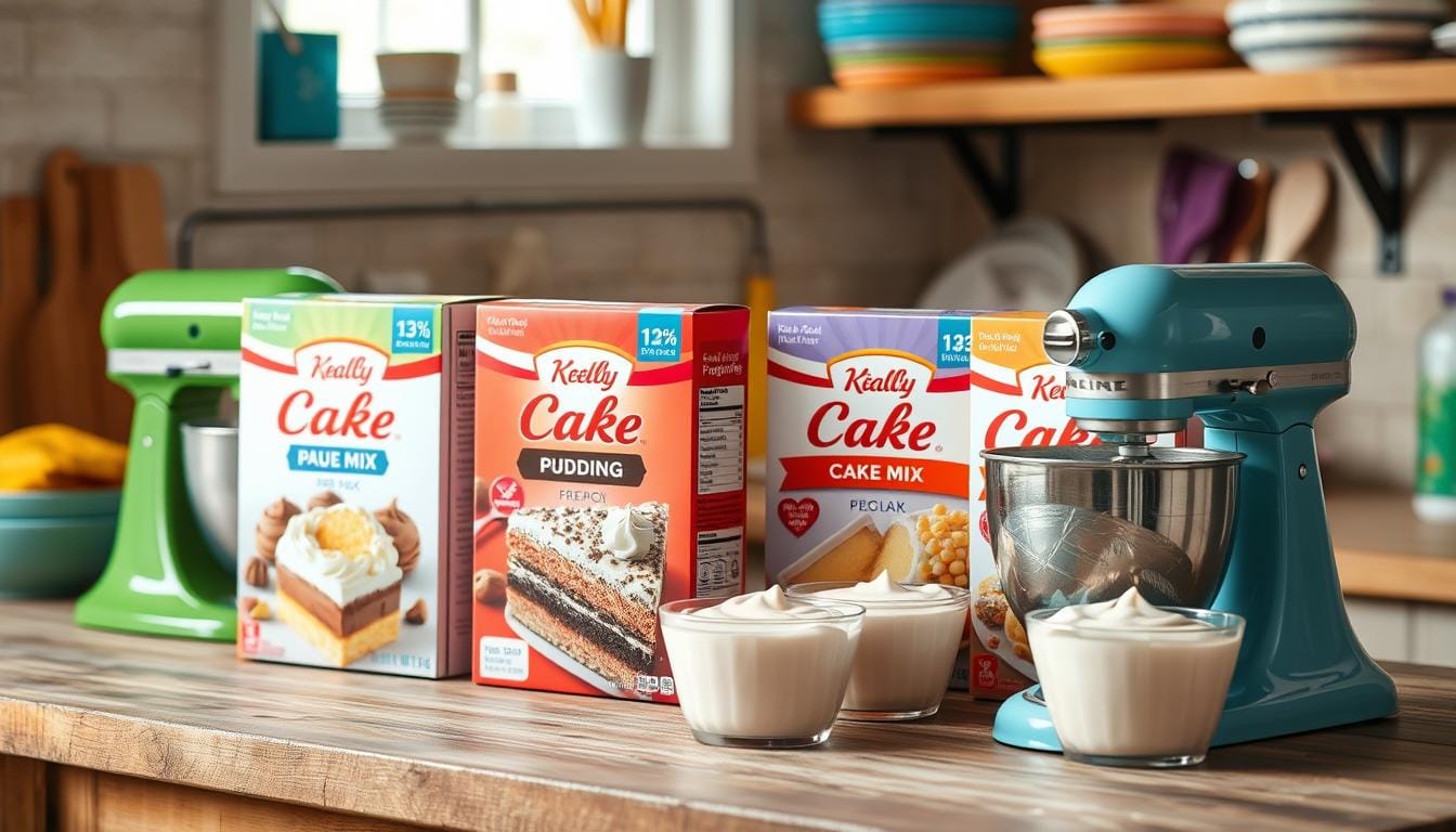 cake mix with pudding
