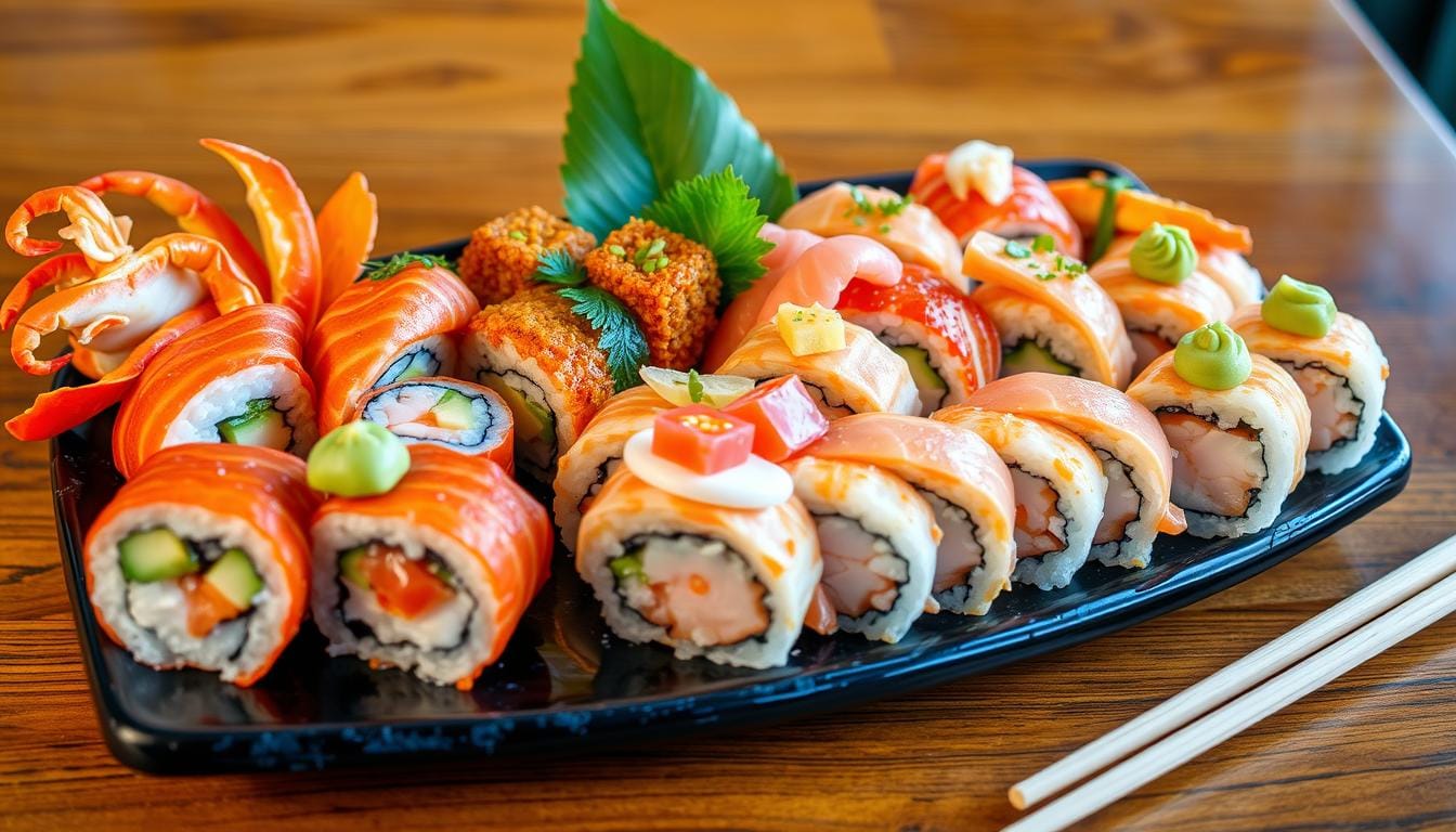 crab sushi