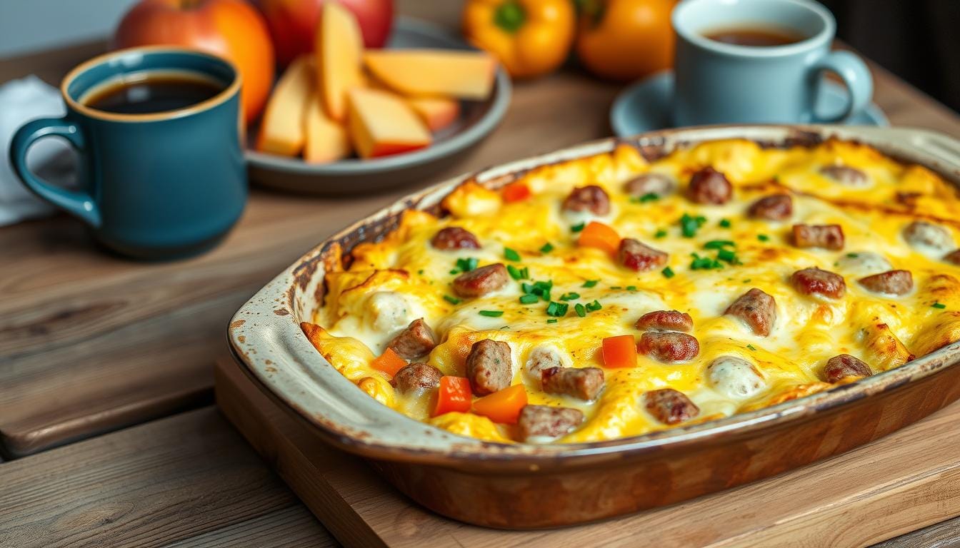gluten free sausage egg casserole