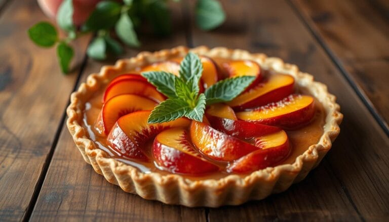 peach tart easy