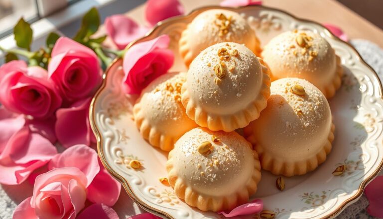 Rose Pistachio Madeleines