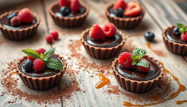 Vegan Chocolate Tartlets