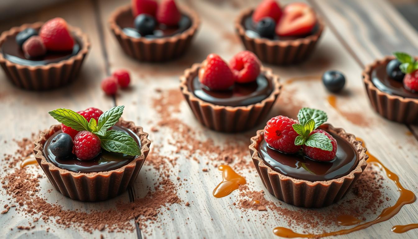 Vegan Chocolate Tartlets