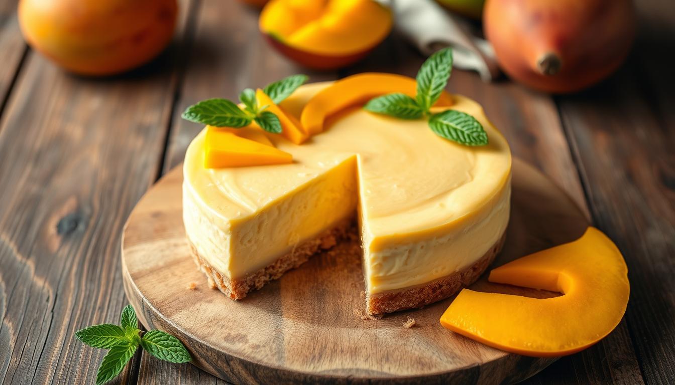 mango cheesecake recipe