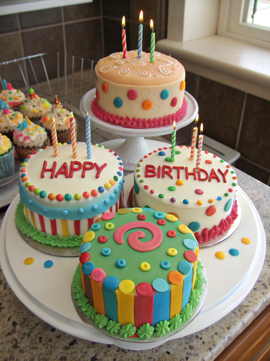 Birthday cake designs