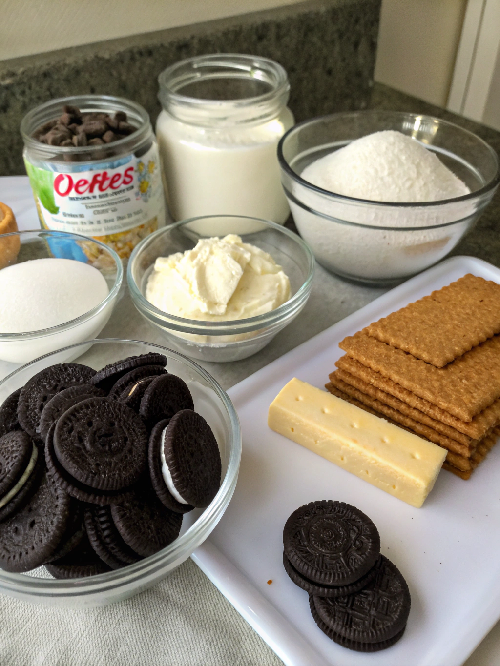 Oreo Cheesecake Ingredients