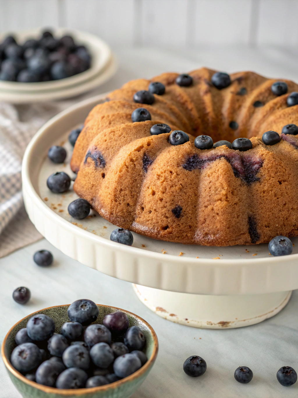 blueberry bundt cake