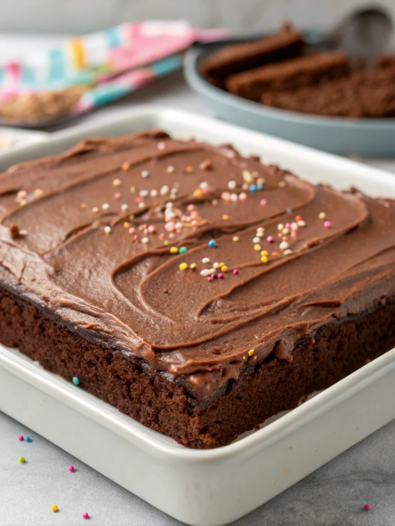 chocolate sheet cake