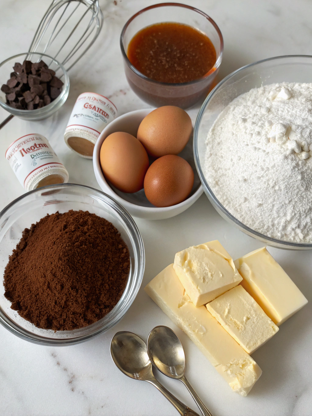 Chocolate Sheet Cake Ingredients