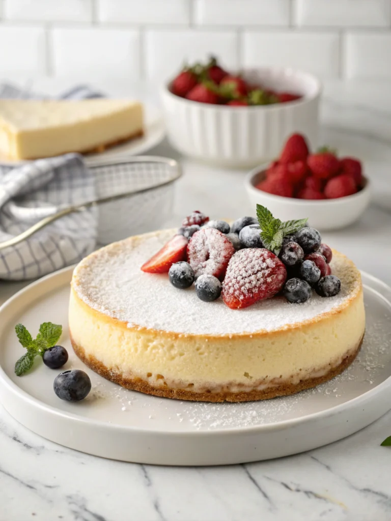 easy and simple cheesecake recipe