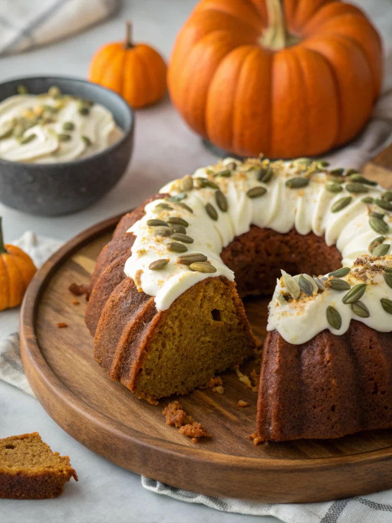 pumpkin bundt cake