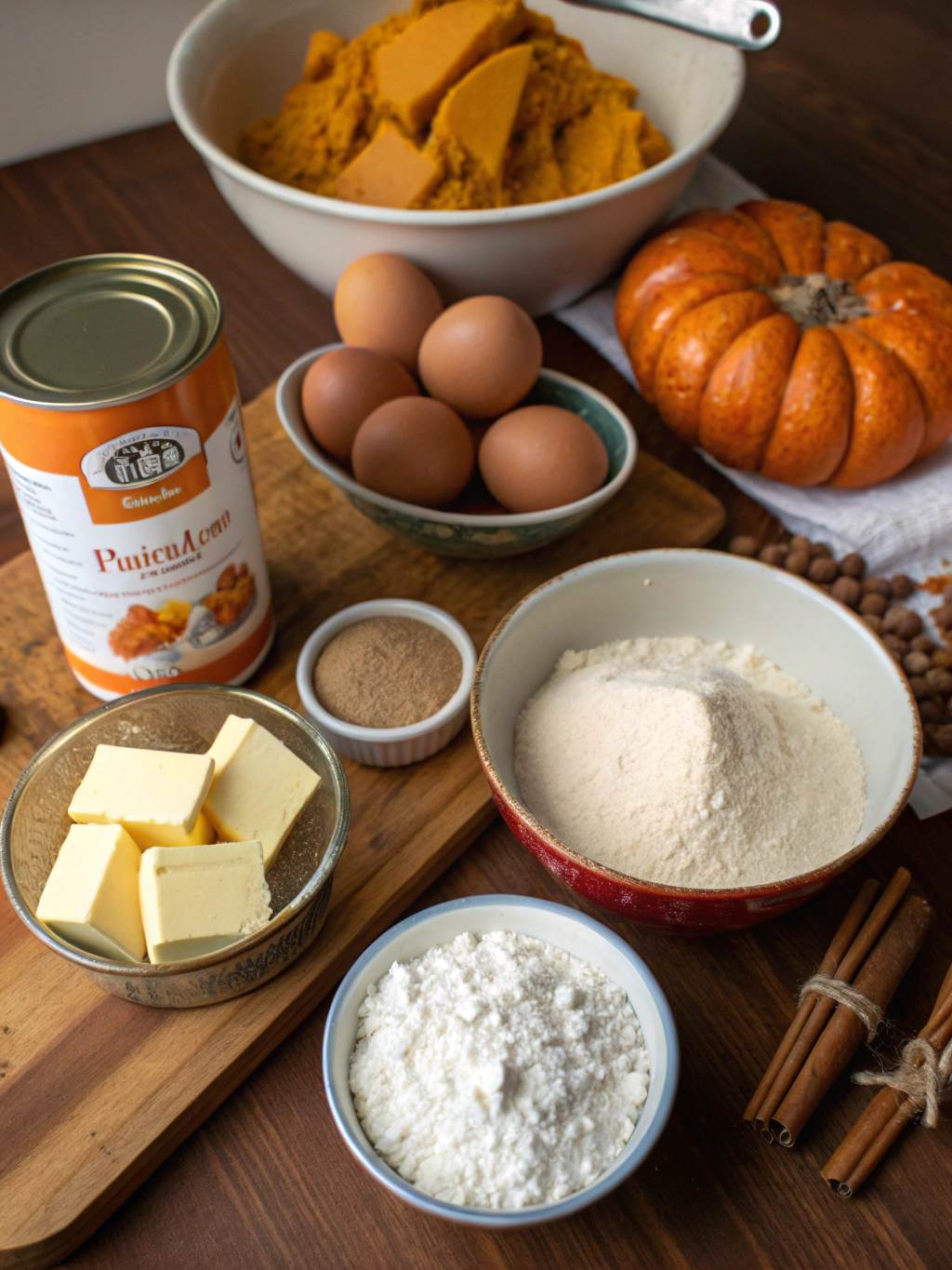 pumpkin bundt cake-Ingredient