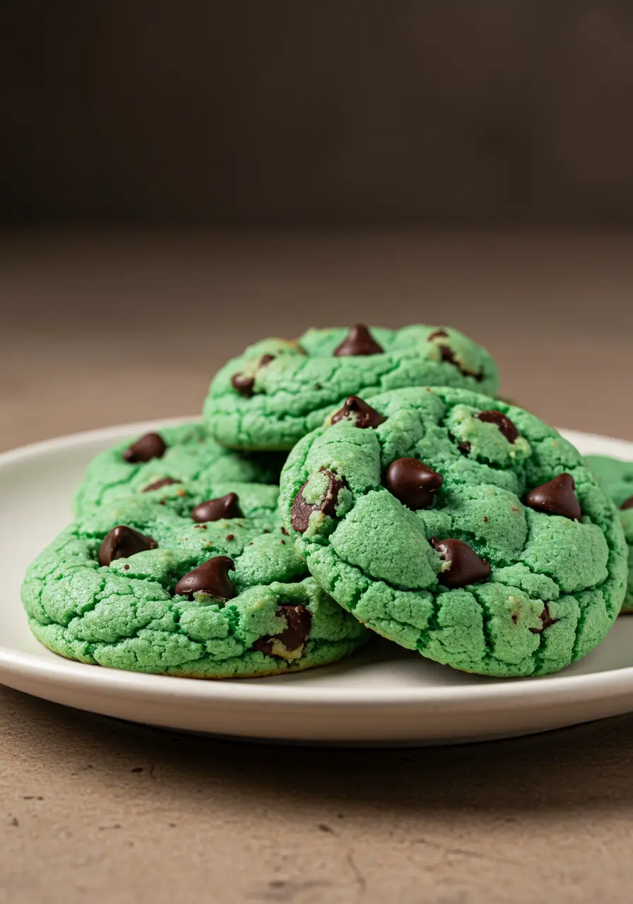 recipe for mint chocolate pudding cookies