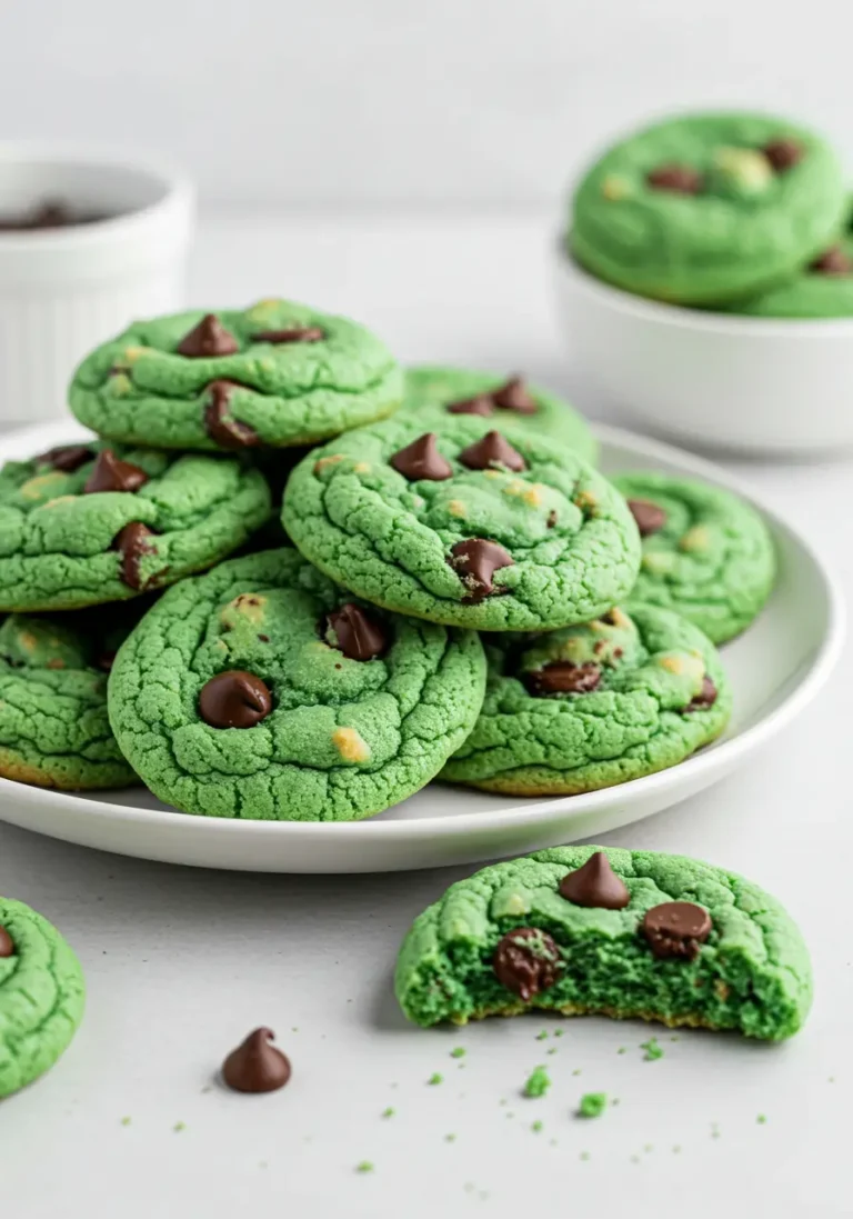 recipe for mint chocolate pudding cookies